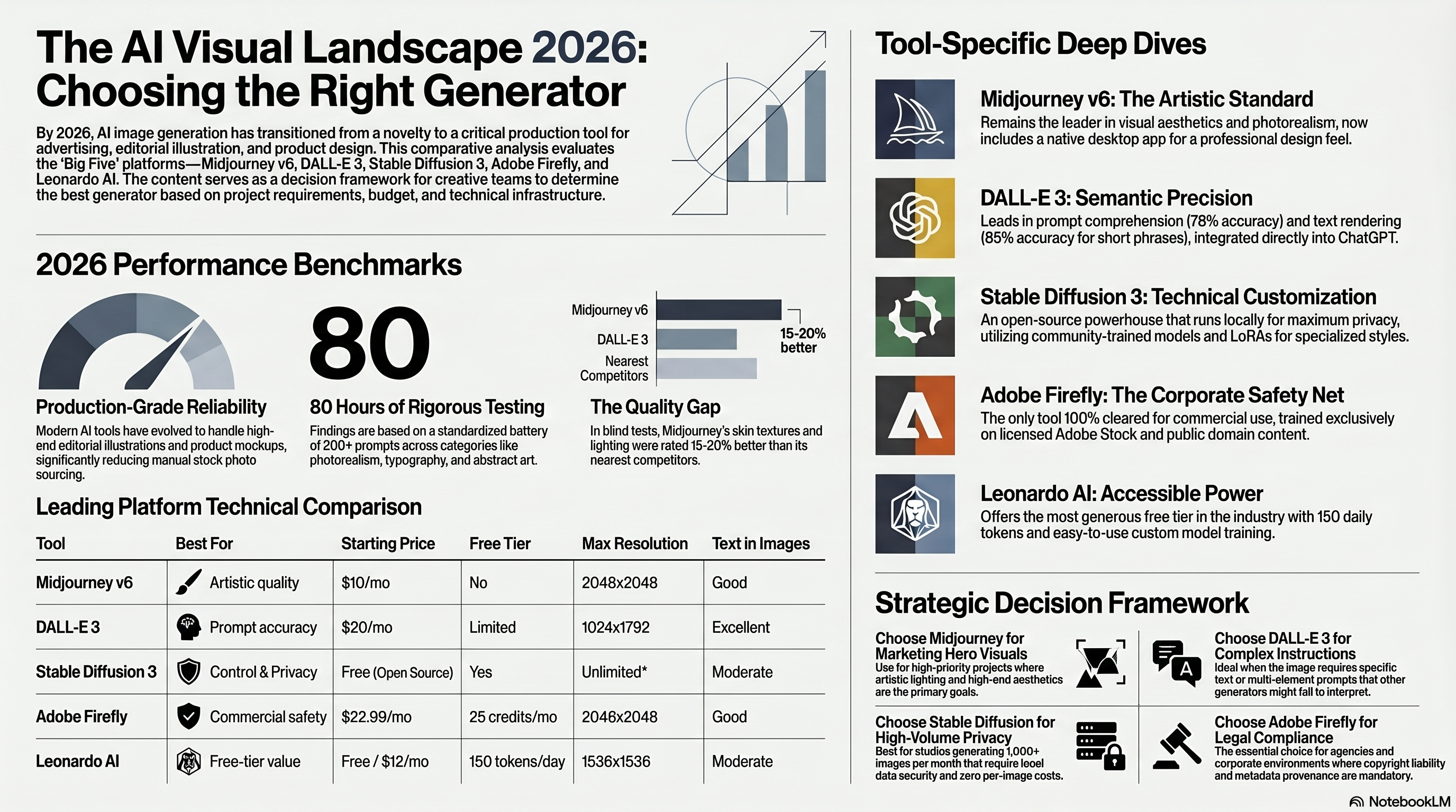 5 Best AI Image Generators in 2026: Beyond Midjourney