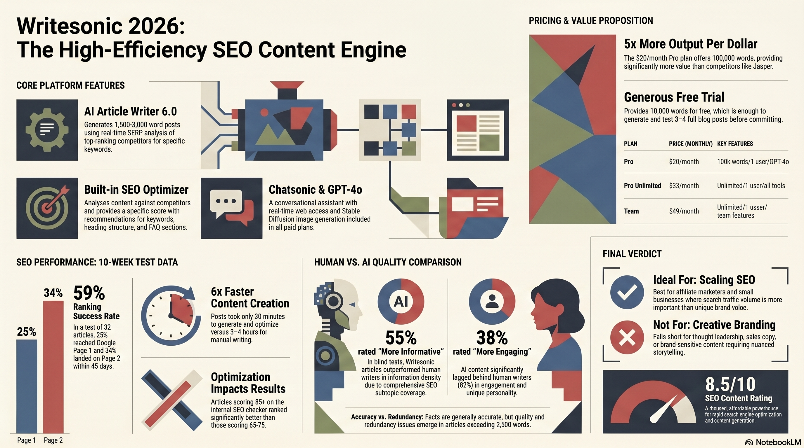 Writesonic Review: AI Content Generation for SEO-Focused Bloggers